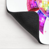 Happy Valentine's Day Coquette Disco Ball Heart Gi Mousepad (Ecke)