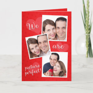 Happy Valentine's Day Couple Insert Bilder Feiertagskarte