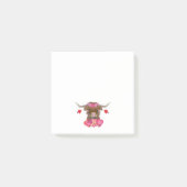 Happy Valentines Day Cow Post-it Klebezettel (Vorderseite)
