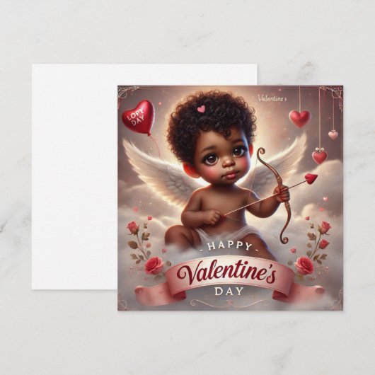 Happy Valentines Day Cupid 1 (Vorne/Hinten)