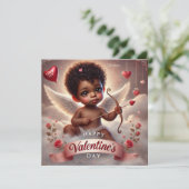 Happy Valentines Day Cupid 1 (Stehend Vorderseite)