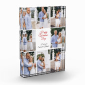 Happy Valentine's Day Custom 8 Photo Collage Fotoblock (Links)