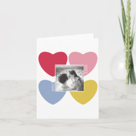 Happy valentine's day - Custom Foto Collage Einladung