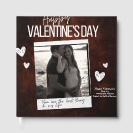 Happy Valentines Day Custom Photo Guest Book Gästebuch