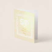 Happy Valentine's Day Customizable Folienkarte (Vorderseite)