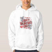 happy-valentines-day-cute-mice-hearts-typography-t hoodie (Vorderseite)
