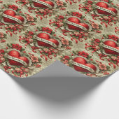 Happy Valentine's Day decorative illustration Geschenkpapier (Ecke)