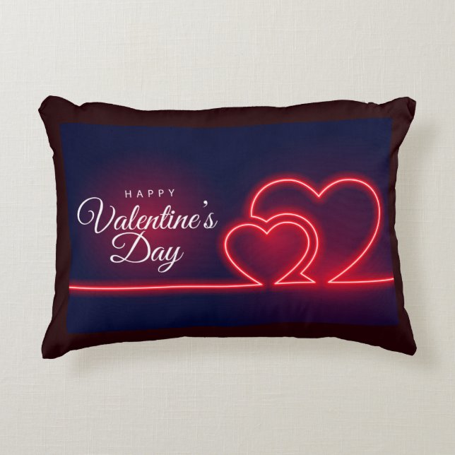 Happy Valentine's Day! Dekokissen (Vorderseite)