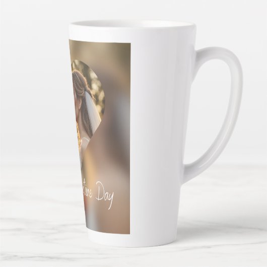 Happy valentine's day Designs Milchtasse (Rechts)