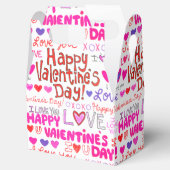 Happy Valentine's Day Doodles Geschenkschachtel (Geöffnet)