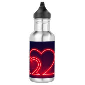 Happy Valentine's Day Edelstahlflasche (Rechts)