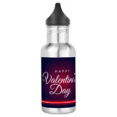 Happy Valentine's Day Edelstahlflasche (Links)