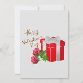 Happy Valentines Day Einladung (Vorderseite)