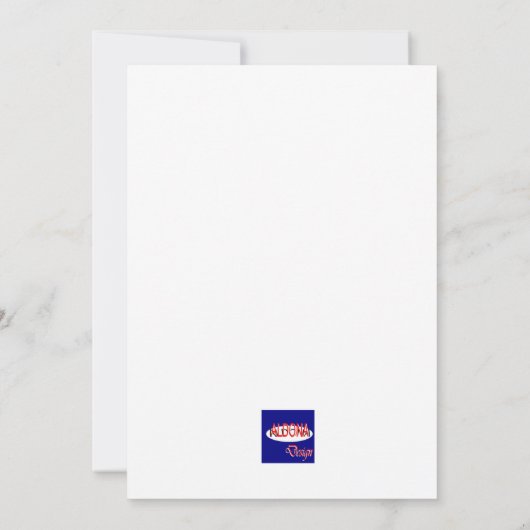 Happy Valentines Day Einladung (Rückseite)