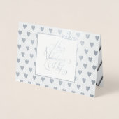 Happy Valentine's Day Elegante Luxus Moderne Folienkarte (Vorderseite)