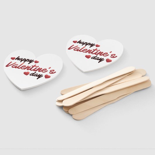 Happy Valentine's Day Fächer (Non-assembled)