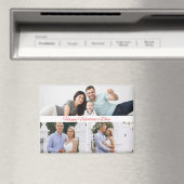 Happy Valentine's Day Family Photo Magnet (In Situ (Geschirrspüler))