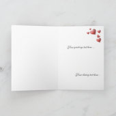 Happy Valentine's Day Feiertagskarte (Innenseite)