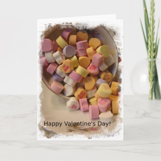 Happy Valentine's Day Feiertagskarte (Vorderseite)