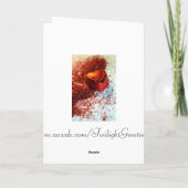 Happy Valentine's Day Feiertagskarte (Rückseite)