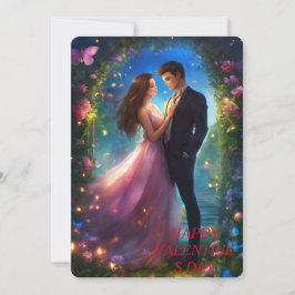 Happy Valentines Day Feiertagskarte