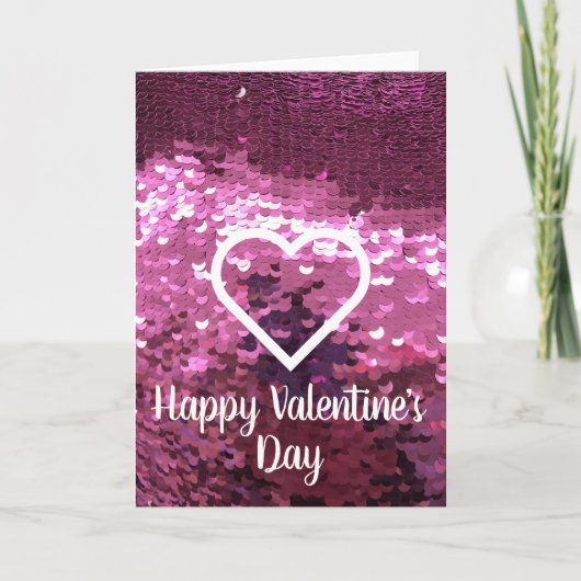 Happy Valentine's Day Feiertagskarte (Vorderseite)