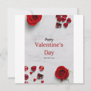 Happy Valentine's Day Feiertagskarte