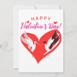 Happy Valentine's Day Feiertagskarte