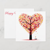 Happy Valentines Day Feiertagskarte (Vorne/Hinten)