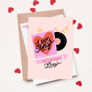 Happy Valentines Day Feiertagskarte