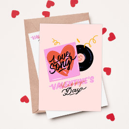 Happy Valentines Day Feiertagskarte