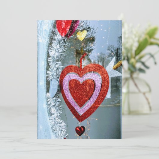 Happy Valentine's Day Feiertagskarte (Stehend Vorderseite)