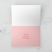 Happy Valentine's Day Feiertagskarte (Innenseite)