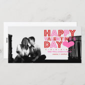 Happy Valentine's Day Feiertagskarte (Vorne/Hinten)