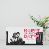 Happy Valentine's Day Feiertagskarte (Stehend Vorderseite)