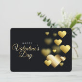 Happy Valentine's Day Feiertagskarte (Stehend Vorderseite)