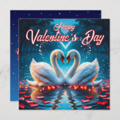 Happy Valentine's Day Feiertagskarte (Vorne/Hinten)