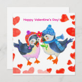 Happy Valentine's Day Feiertagskarte (Vorne/Hinten)