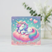 Happy Valentine's Day Feiertagskarte (Stehend Vorderseite)