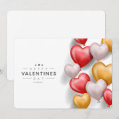 Happy Valentine's Day Feiertagskarte (Vorne/Hinten)