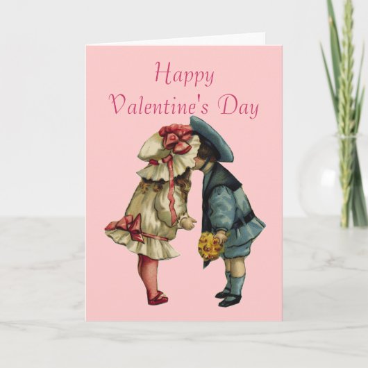 Happy Valentine's Day Feiertagskarte (Vorderseite)