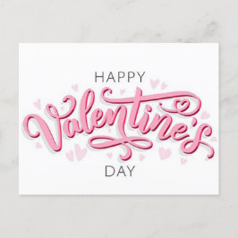 Happy Valentines Day Feiertagspostkarte