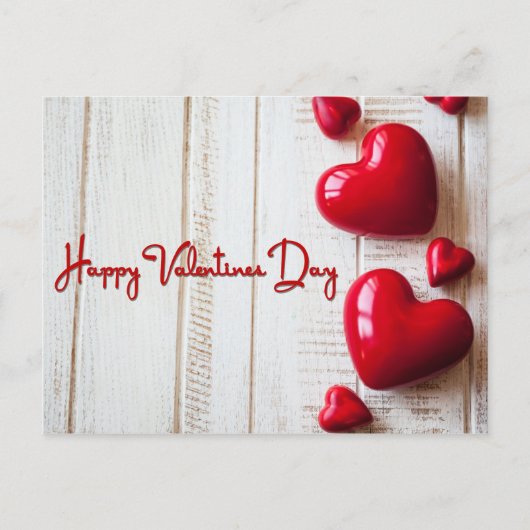 Happy valentines day feiertagspostkarte (Vorderseite)