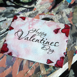 Happy Valentines Day Feiertagspostkarte