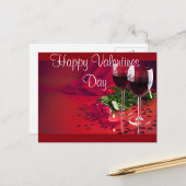 Happy Valentines Day Feiertagspostkarte