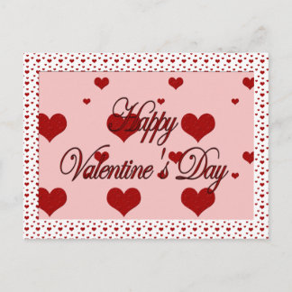 Happy Valentines Day Feiertagspostkarte