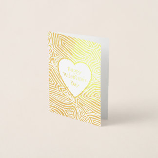 Happy Valentine's Day  Folienkarte