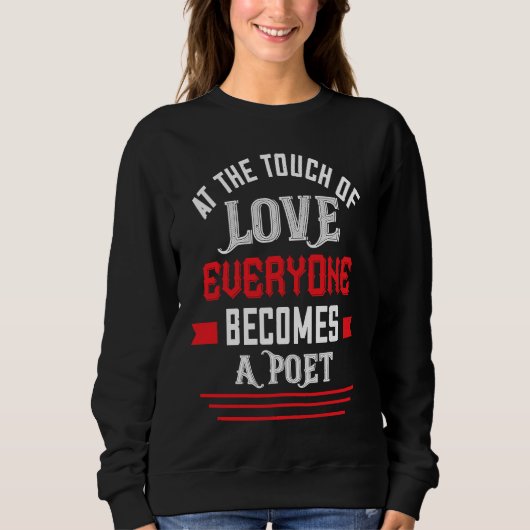Happy Valentines Day  For Him Her   Valentine Day Sweatshirt (Vorderseite)