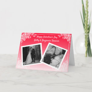 Happy Valentine's Day Foto Card Karte