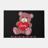 Happy Valentine's Day Fußmatte (Vorderseite)